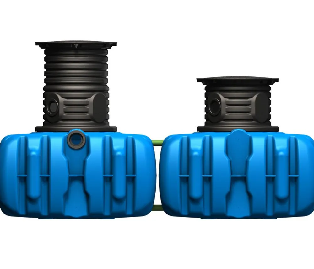 4rain Flachtank-Paket Flat L Garten-Comfort Blau