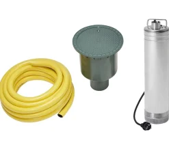 4rain Flachtank-Paket Flat L Garten-Comfort Blau
