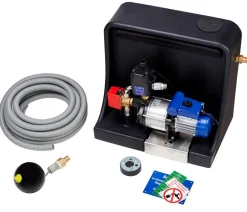 4rain Regentonnen & Zisternen - Flachtank-Paket Flat L Haus-Premium Blau