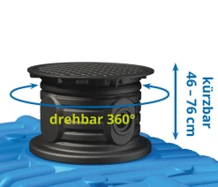 4rain Regentonnen & Zisternen > Flachtank-Paket Flat L Haus-Premium