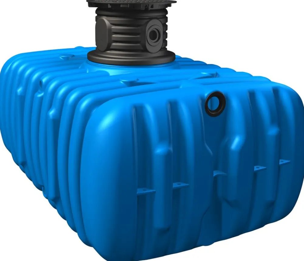 4rain Regentonnen & Zisternen > Flachtank-Paket Flat M Haus-Premium