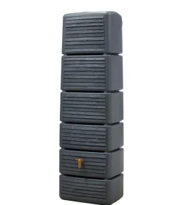 4rain Regentonnen & Zisternen > Wandtank Slim Wood Decor, 330 l