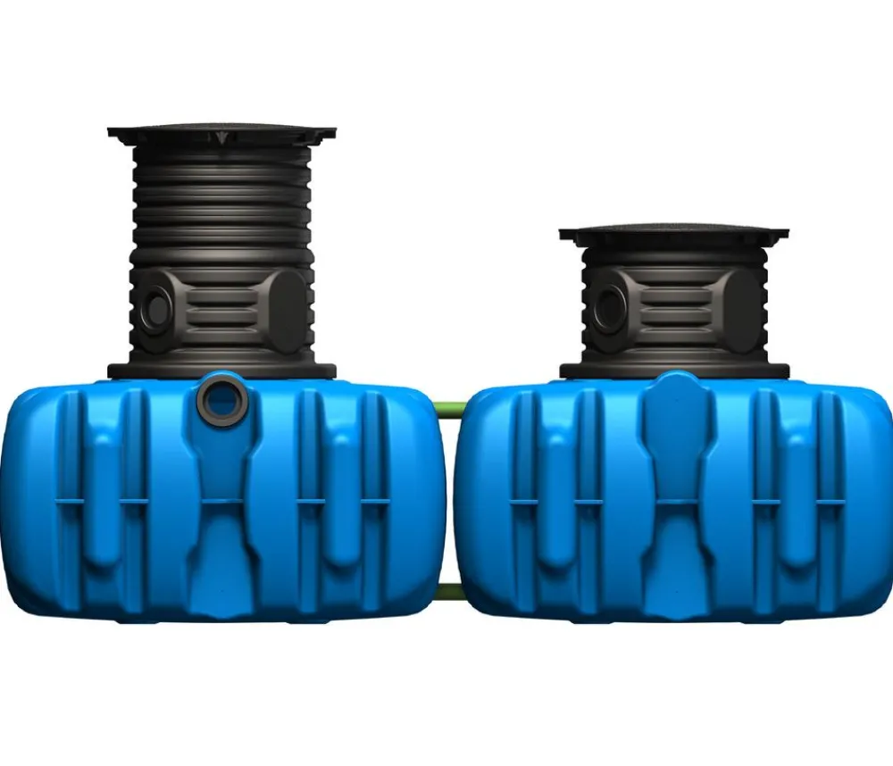 4rain Regentonnen & Zisternen > Zisterne FLAT Flachtank-Paket Garten-Comfort, begehbar