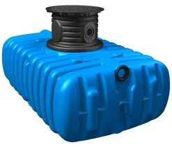 4rain Zisterne FLAT Flachtank-Paket Garten-Comfort, begehbar Blau Discount