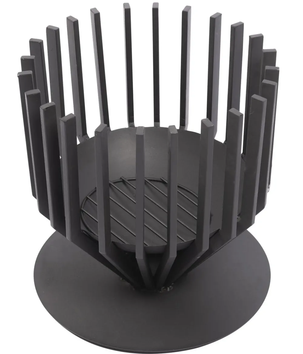 RedFire Feuerkörbe - Feuerkorb Irving, ca. Ø44/H43 cm Schwarz