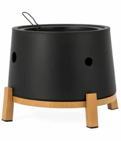 RedFire Feuerstelle Empress M, ca. Ø45/H50,8 cm Schwarz Hot