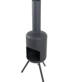RedFire Feuerstelle Fuego Small, ca. Ø32/H117 cm Schwarz Clearance