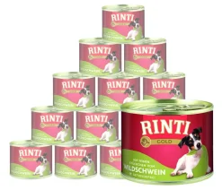 Rinti Nassfutter Hund > Gold Nassfutter für Hunde, 12 x 185 g