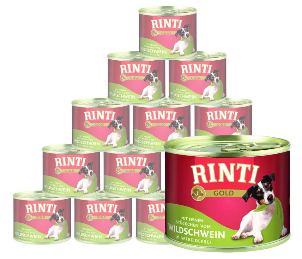 Rinti Nassfutter Hund > Gold Nassfutter für Hunde, 12 x 185 g