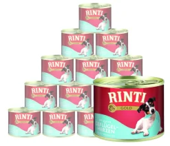 Rinti Gold Nassfutter für Hunde, 12 x 185 g Online