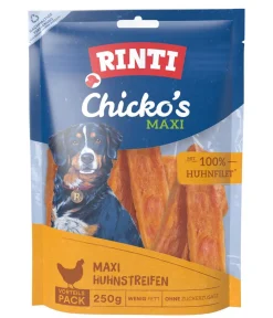 Rinti Hundeleckerlies > Hundesnack Chicko's Maxi Huhnstreifen, 250 g