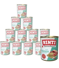 Rinti Nassfutter Hund > Kennerfleisch Nassfutter für Hunde, 12 x 800 g