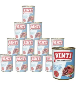 Rinti Kennerfleisch Nassfutter für Hunde, 12 x 800 g New