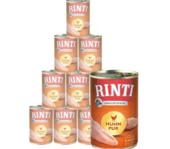 Rinti Nassfutter Hund > Nassfutter für Hunde Singlefleisch Pur, 12 x 400 g