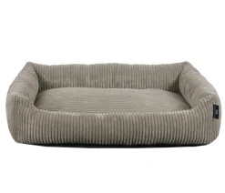 Rohrschneider Hundebetten & Körbe|Katzenbetten & Katzenkissen - Kuschelbett Coon, rechteckig, ca. B70/H15/T49 cm Grau
