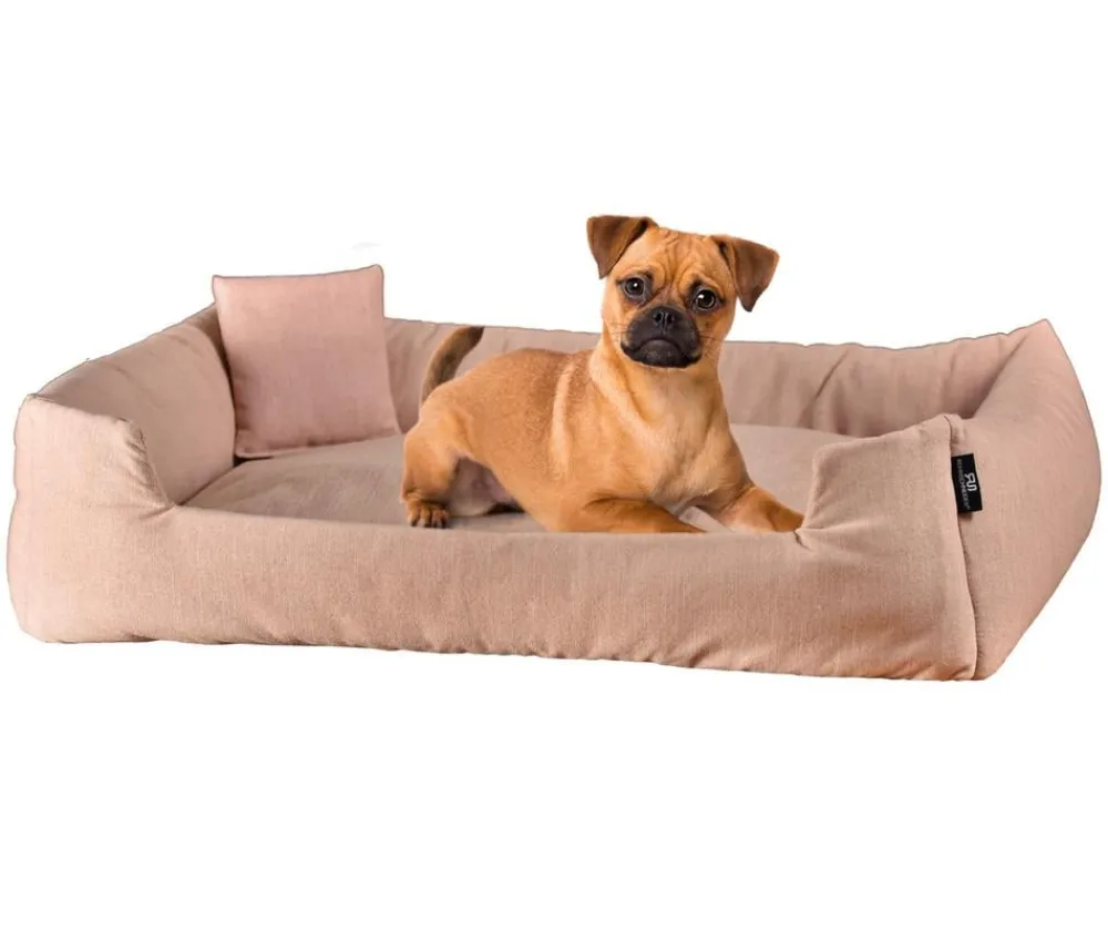 Rohrschneider Hundebetten & Körbe|Katzenbetten & Katzenkissen - ® Kucheofa Bue, rechteckig Zartrosa