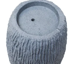 Roto Kunststoff-Blumentopf Samba, konisch, Ø 48 cm, Grau Best