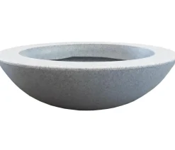 Roto Kunststoff-Pflanzschale Ballett, rund, , ca. Ø60/H18 cm Hellgrau Sale