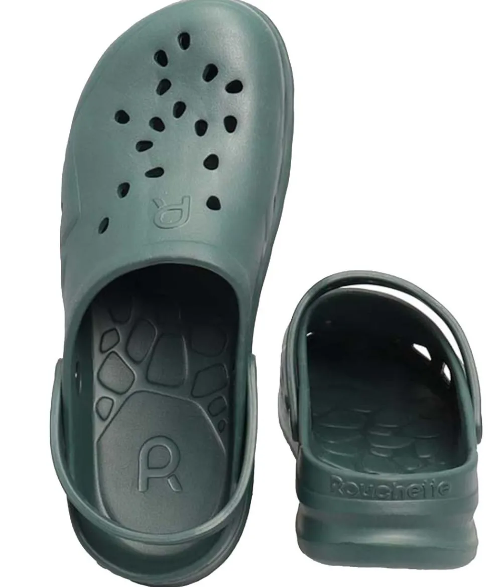Rouchette Clog Kosmik, Grün Outlet