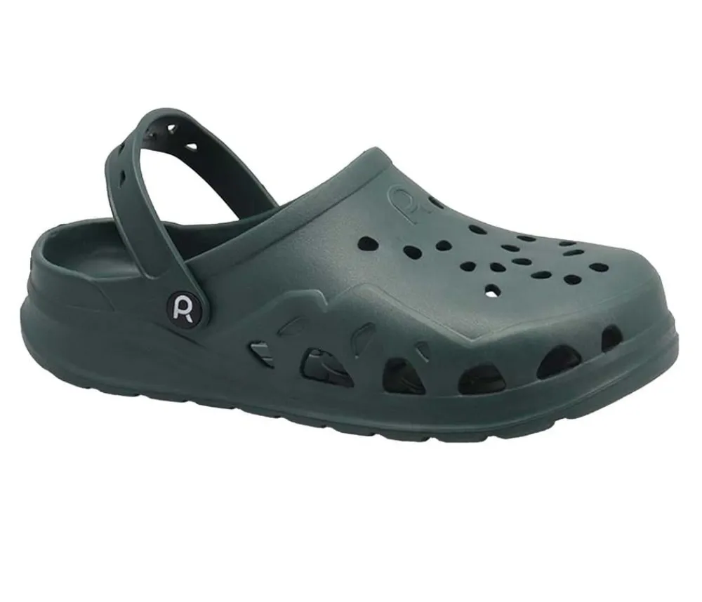 Rouchette Clog Kosmik, Grün Outlet