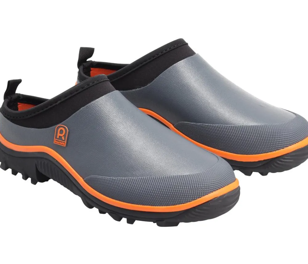 Rouchette Gartenschuhe & Hausschuhe - Clog Trial Open Dunkelgrau