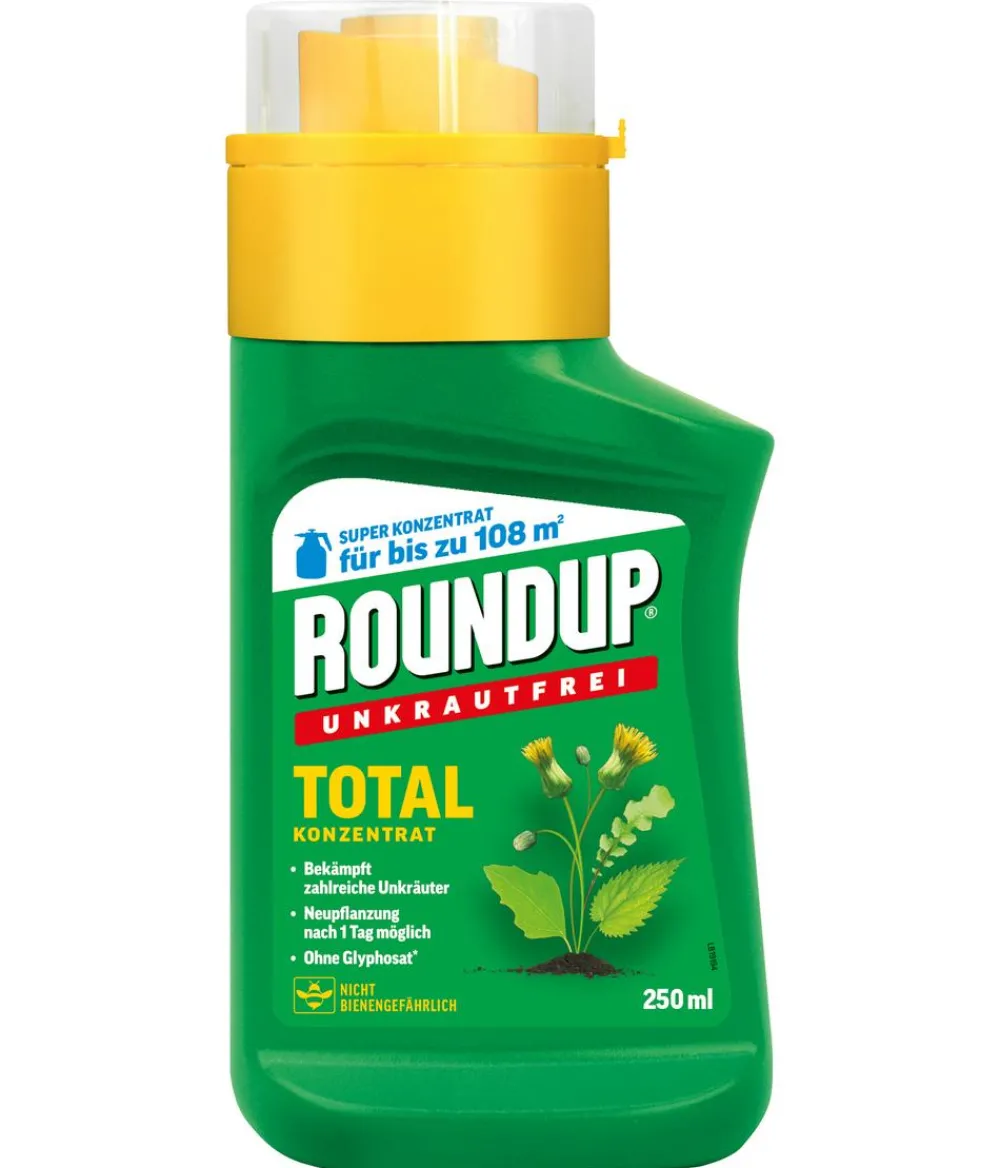 Roundup® Unkrautfrei Total, flüssig, 250 ml Discount