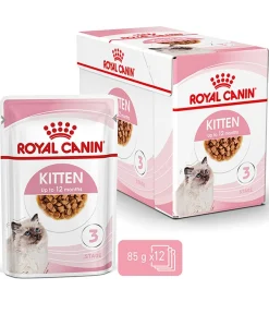 ROYAL CANIN® Nassfutter Katze > Nassfutter für Katzen Kitten in Soße, 12 x 85 g