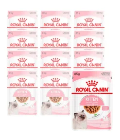 ROYAL CANIN® Nassfutter Katze > Nassfutter für Katzen Kitten in Soße, 12 x 85 g