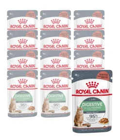 ROYAL CANIN® Nassfutter Katze > Nassfutter für Katzen Digestive Care in Soße, 12 x 85 g