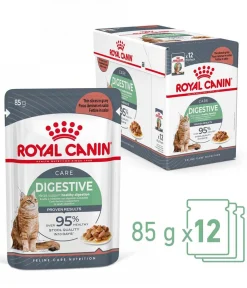 ROYAL CANIN® Nassfutter Katze > Nassfutter für Katzen Digestive Care in Soße, 12 x 85 g