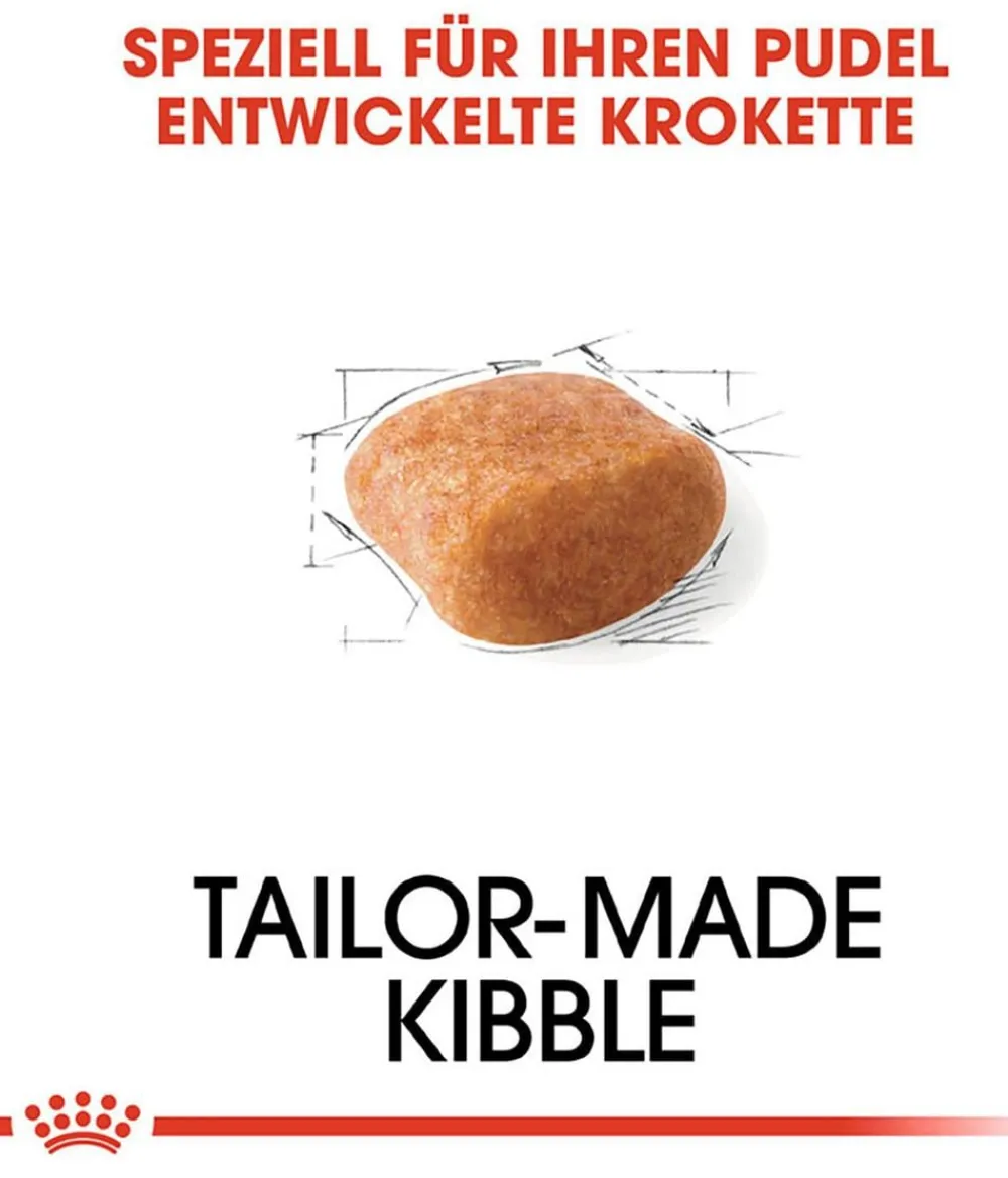 ROYAL CANIN® Trockenfutter Hund - Trockenfutter für Hunde Poodle Adult
