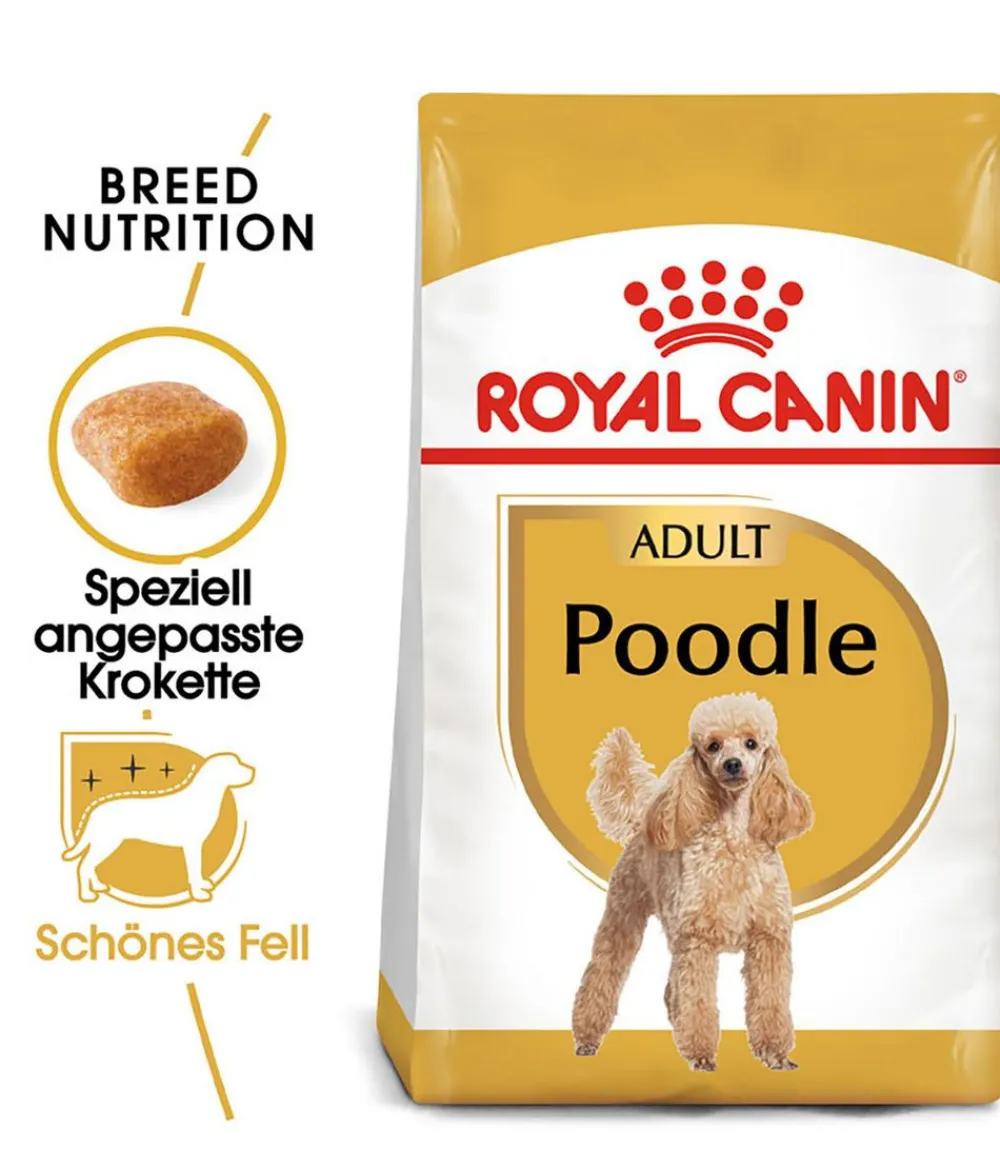 ROYAL CANIN® Trockenfutter Hund - Trockenfutter für Hunde Poodle Adult