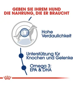 ROYAL CANIN® Trockenfutter Hund - Trockenfutter für Hunde 5+ Maxi Adult