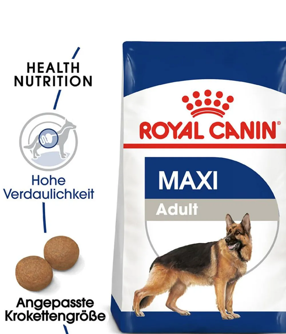 ROYAL CANIN® Trockenfutter Hund - Trockenfutter für Hunde 5+ Maxi Adult
