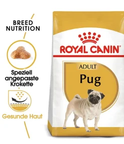 ROYAL CANIN® Trockenfutter Hund - Trockenfutter für Hunde Pug Adult