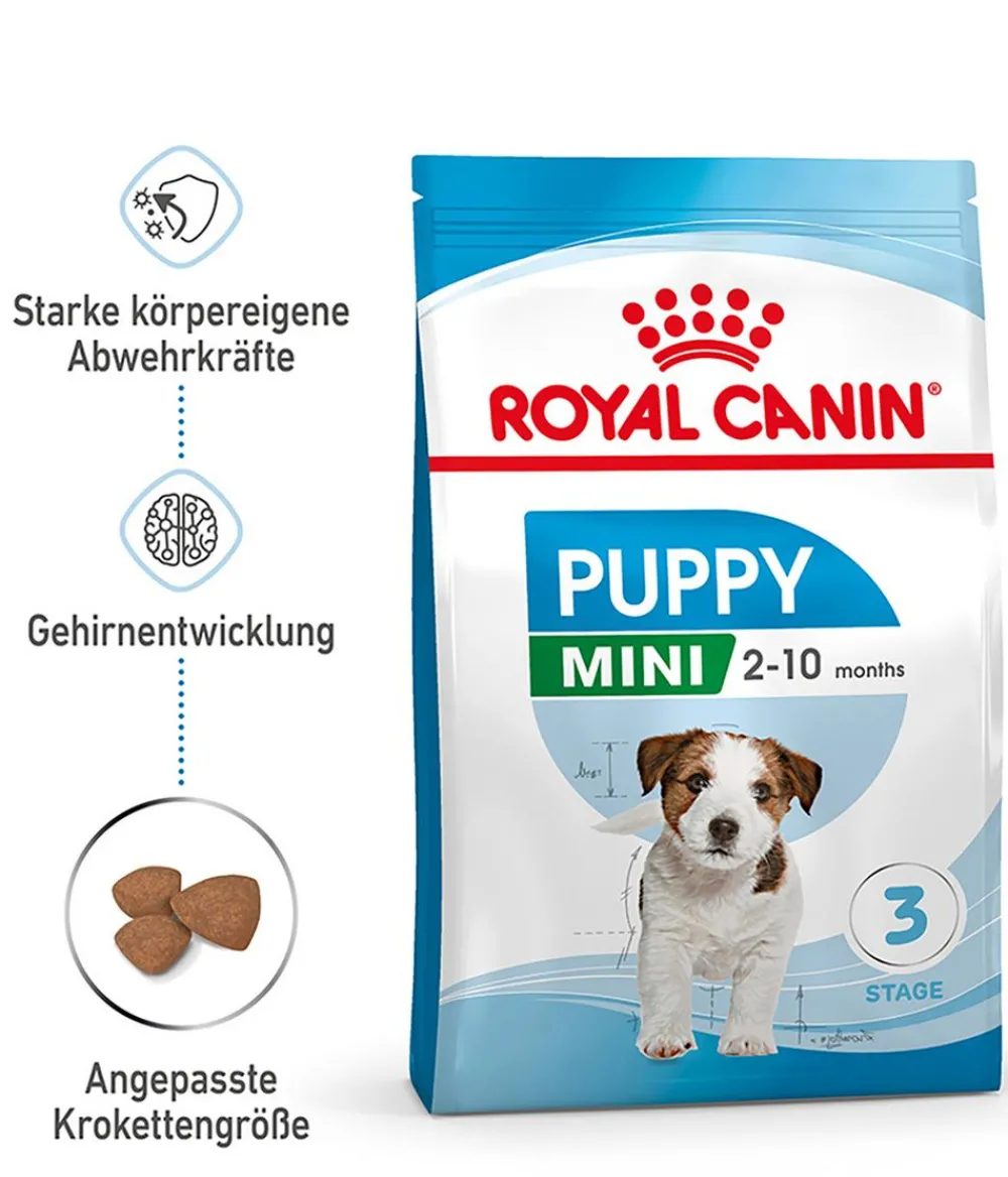 ROYAL CANIN® Trockenfutter Hund > Trockenfutter für Hunde Mini Puppy