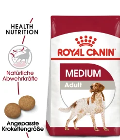 ROYAL CANIN® Trockenfutter Hund > Trockenfutter für Hunde Medium Adult