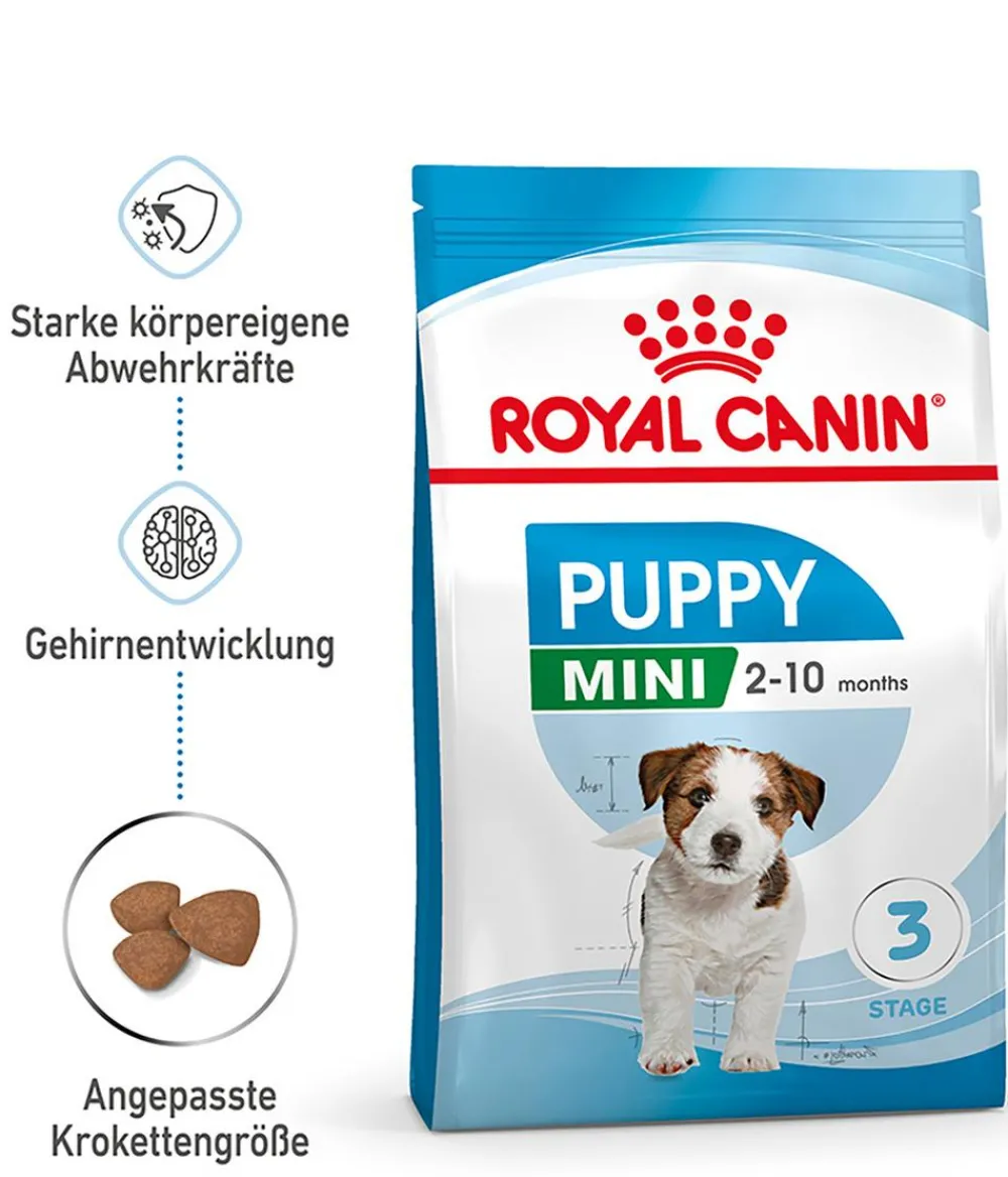ROYAL CANIN® Trockenfutter Hund - Trockenfutter für Hunde Mini Puppy