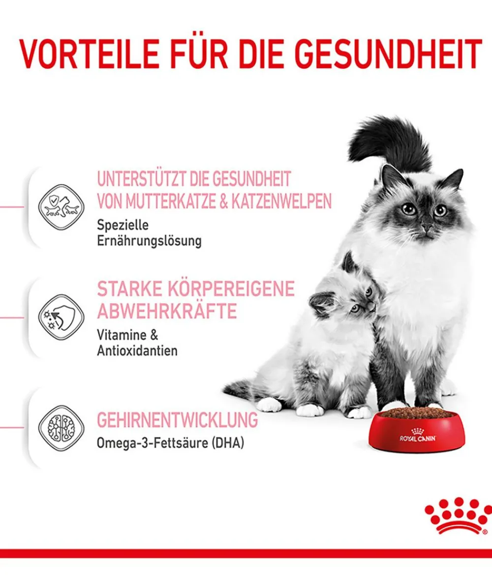 ROYAL CANIN® Trockenfutter Katze - Trockenfutter für Katzen Mother & Babycat