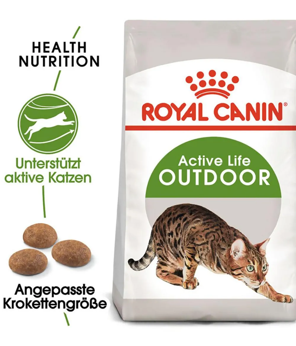 ROYAL CANIN® Trockenfutter für Katzen Outdoor New