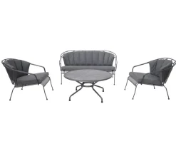 Royal Garden Lounge-Set Royal Elegance, 4-teilig Grau