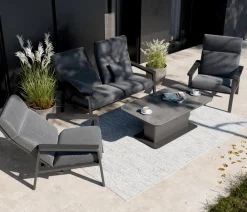 Royal Garden Loungemöbel - Sofa Focosa, 2-Sitzer Anthrazit