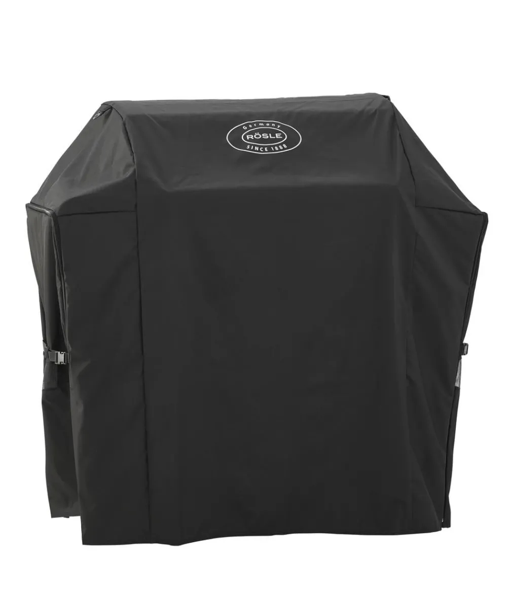 Rösle Gasgrills - Abdeckhaube VIDERO G4 / G4-S / ALLFLAME 4, ca. B60/H115/T141 cm Schwarz