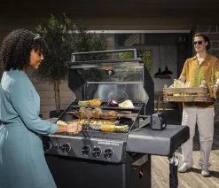 Rösle Grillzubehör > Drehspieß für Allflame Modelle, ca. B107,5/H14,5/T14 cm