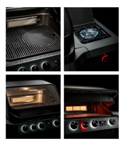 Rösle Gasgrills - Gasgrill Blazeflame Master 3 50 mbar, ca. B141/H123/T69 cm Schwarz