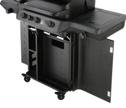 Rösle Gasgrills - Gasgrill Blazeflame Master 3 50 mbar, ca. B141/H123/T69 cm Schwarz