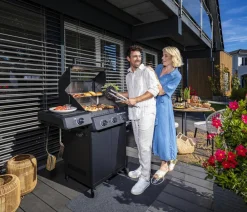 Rösle Gasgrills - Gasgrill Epicflame Core 3 50 mbar, ca. B119/H127/T61 cm Schwarz