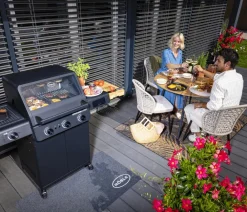 Rösle Gasgrills - Gasgrill Epicflame Core 3 50 mbar, ca. B119/H127/T61 cm Schwarz