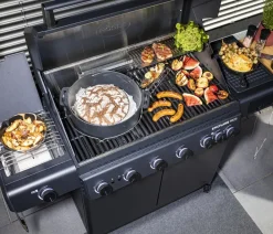 Rösle Gasgrill Epicflame Pro 6 50bar, ca. B119/H157/T61,5 cm Schwarz Sale