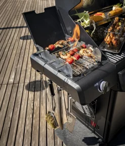 Rösle Grillreiniger & -Bürsten > Grillrost Reinigungsbürste SlideX, ca. B47/H8,5/T8,5 cm
